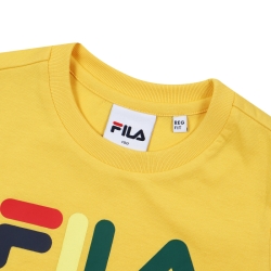 Fila Colorful Round - Tytön Poolopaita - Keltainen | FI-45265